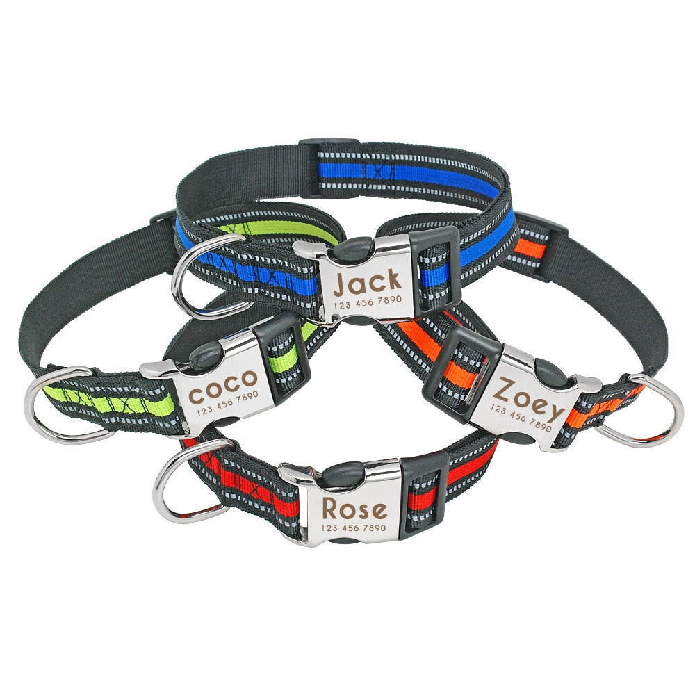 Personalized Engraved Dog Collars