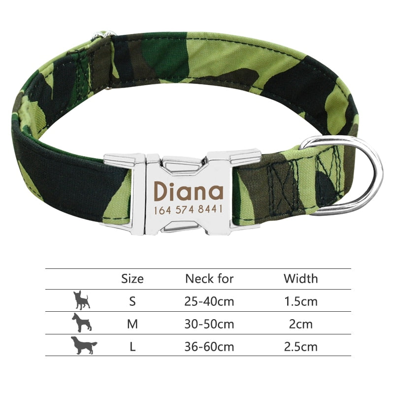 Personalized Engraved Dog Collars