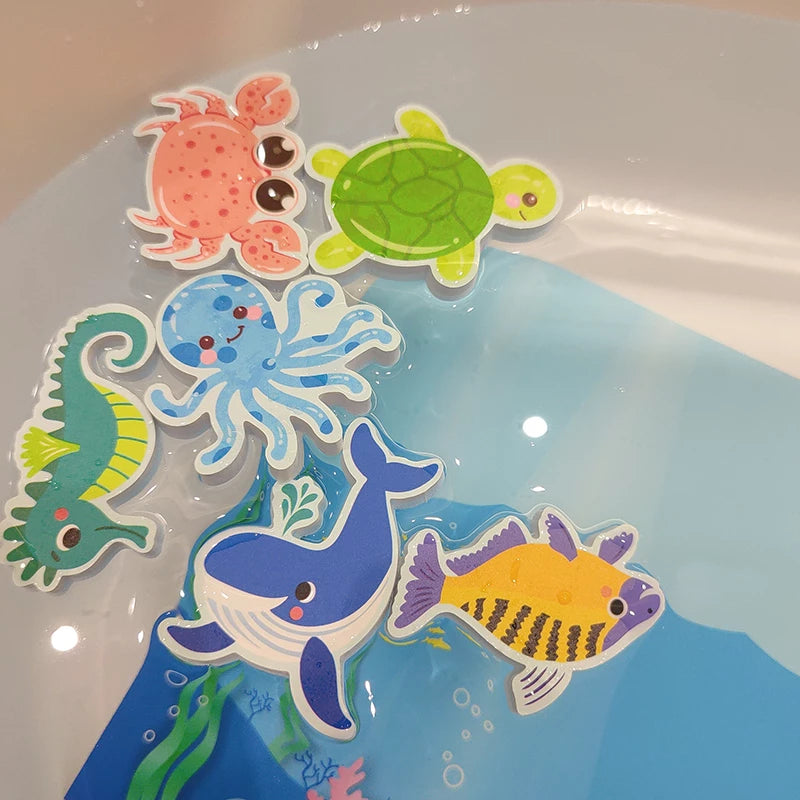 Baby Animal Bath Foam Water Play Toys